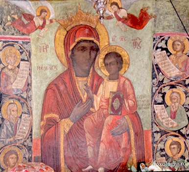 Icoana cu trei ochi a Maicii Domnului Eleusa din Patmos